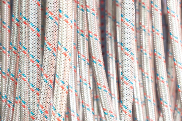 istock Engineering fitting background from many flexible plumbing pipes for cold and hot water close-up 1130286782
