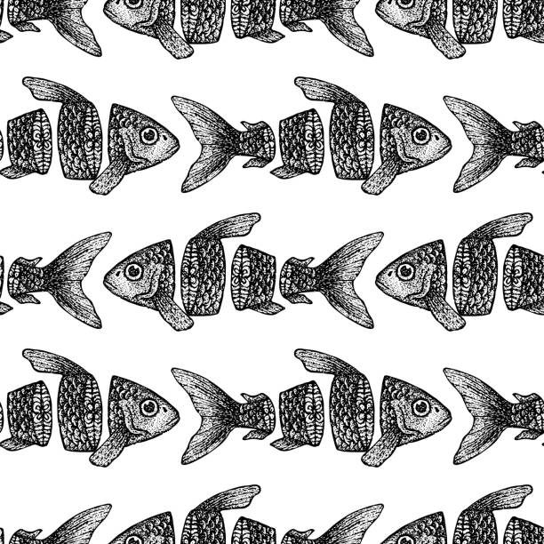 Cut Fish Texture 740+ Raw Fish Texture Stock Illustrations, Royalty-Free Vector Graphics ...