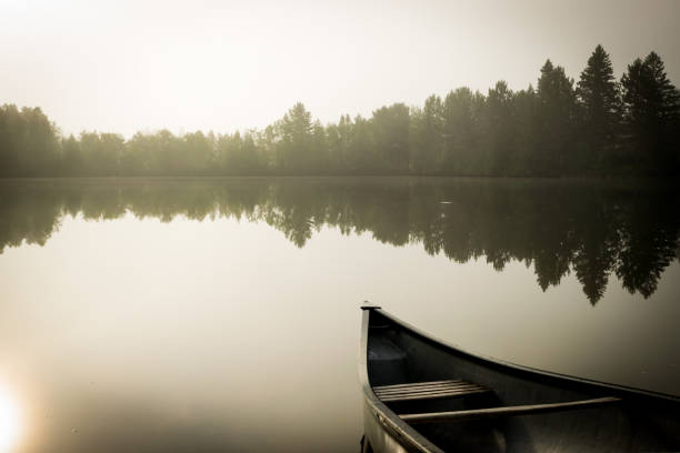 istock Fishing lake at sunrise 1130287453