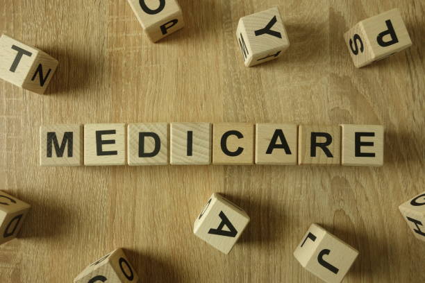 istock Medicare word from wooden blocks 1130292406