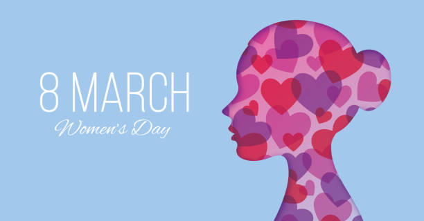 istock International Women's Day Design - Happy Women's Day greeting card - Illustration 1130293274