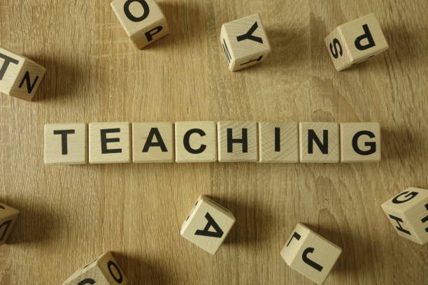 istock Teaching word from wooden blocks 1130293306