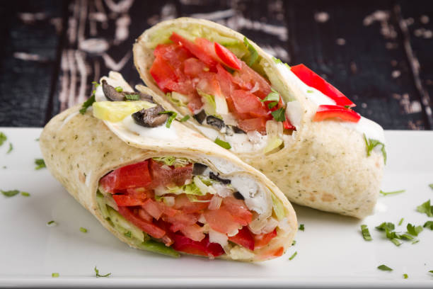 istock fresh tasty vegetarian wrap vegan fast food 1130304621