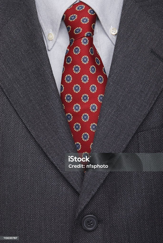 Anzug und Krawatte, männliche business-Kleidung - Lizenzfrei Anzug Stock-Foto