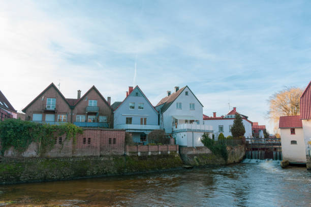 istock Houses front at the watermill Gemen. 1130311686