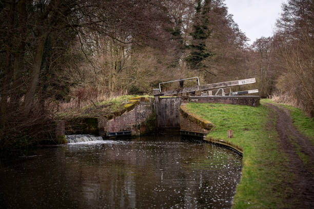 istock Canal locks along the Great Western Canal 1130313664