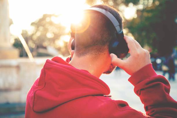 istock Good music and sunset 1130319568