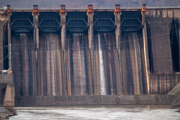 istock Hydroelectric power plant Perucac on Drina river 1130320192