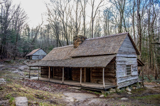 istock Great Smoky Mountains Cabin 1130330397