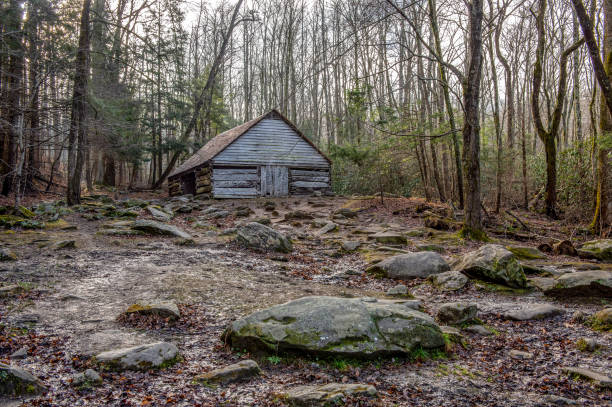 istock Great Smoky Mountains Barn 1130330429
