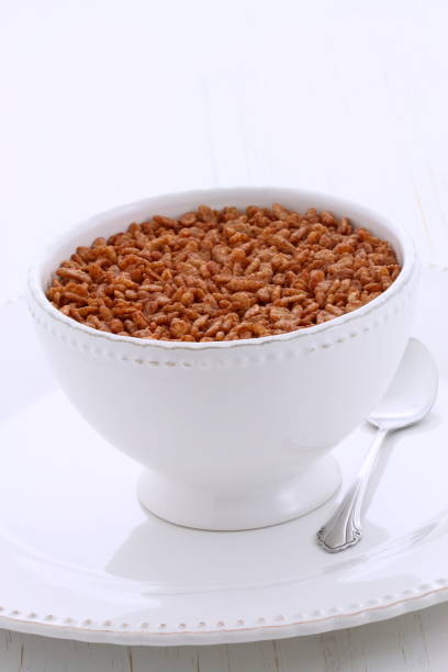 istock Delicious crisped rice chocolate cereal 1130338229