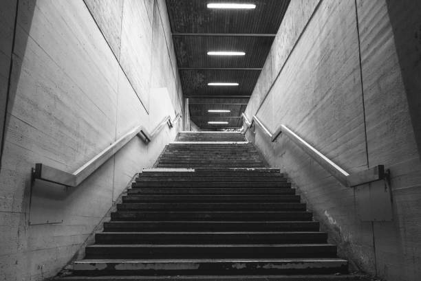 istock Stairways from a bus station 1130344235