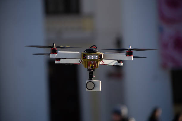 istock homemade quadrocopter in the air 1130346030