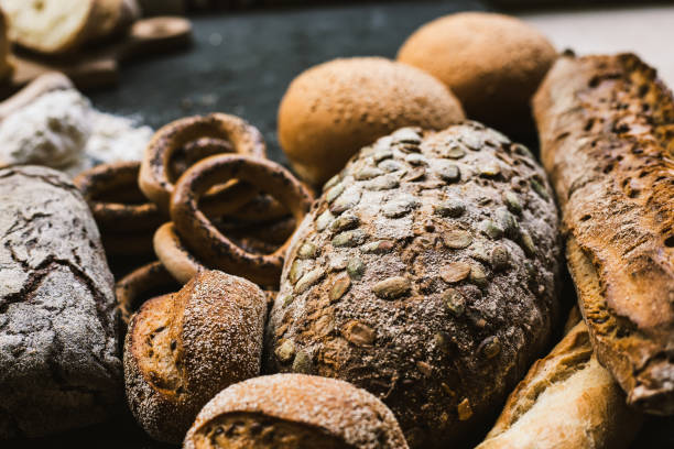 istock Many mixed breads and handmade bagels 1130346107