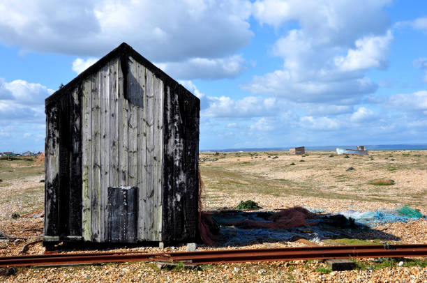 istock Derelict fishing hut 1130346904