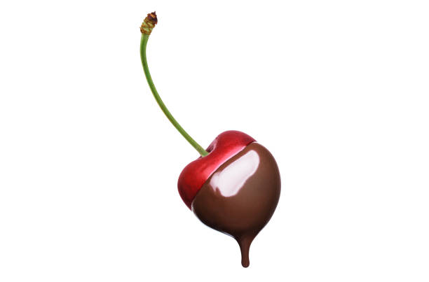 istock One fondue cherry in hot dark chocolate 1130351303