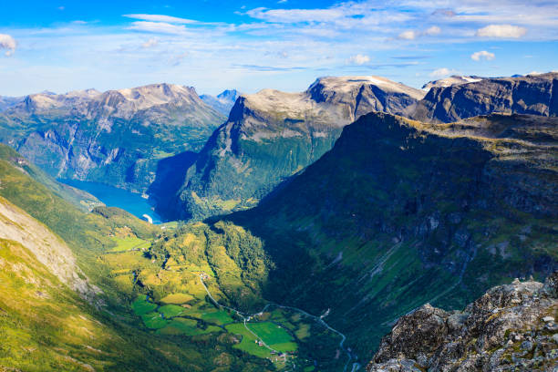 istock Geirangerfjord from Dalsnibba viewpoint, Norway 1130362140