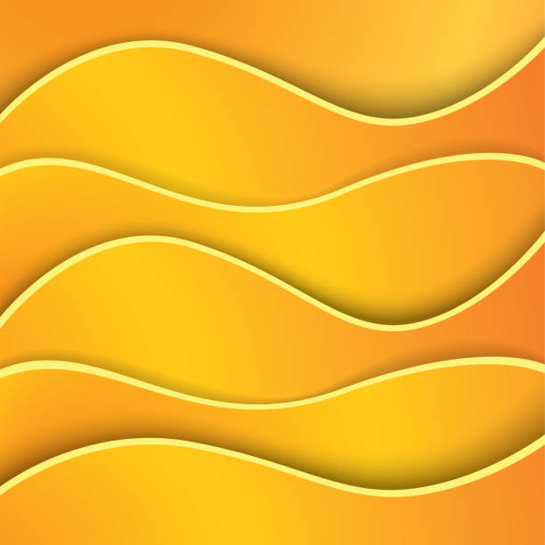 istock Bright abstract orange background made of paper 1130364274