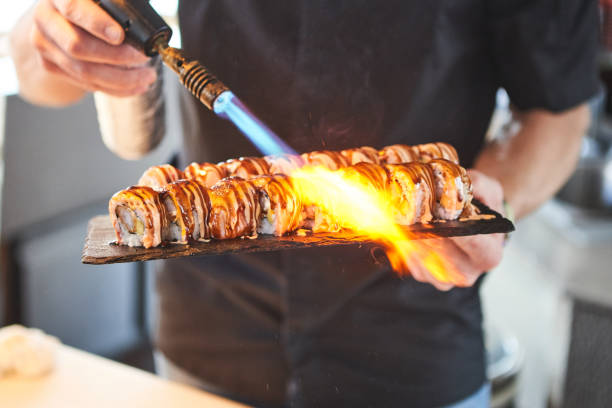 istock preparing japanese food sushi 1130368689