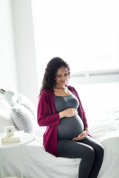 istock Latin pregnant woman 1130368949