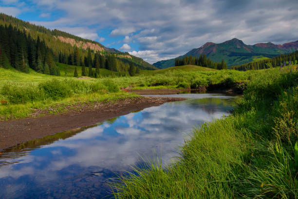 istock Slate River summer eden in Colorado Rocky Mountains 1130375140