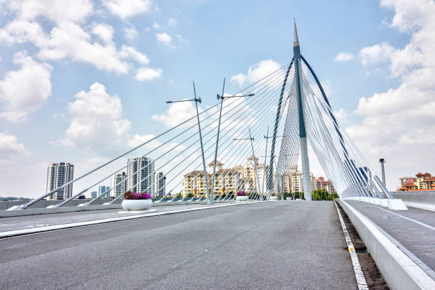 Seri Wawasan Bridge of Putrajaya, Malaysia, kuala lumpur, bridge, street