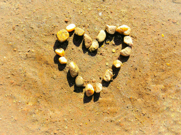 istock Heart In The Sand 1130375572