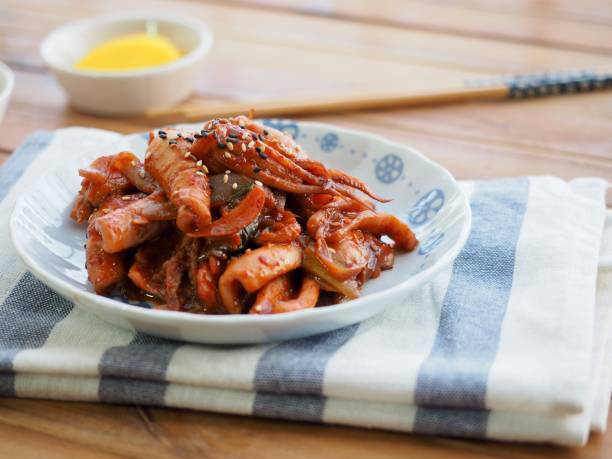 istock Korean food fried squid 1130376349