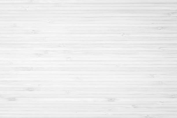 대나무 나무 적 층된 보드 상세한 흰색 회색 색상에서 질감 패�턴 배경 - cutting board plank wood isolated 뉴스 사진 이미지