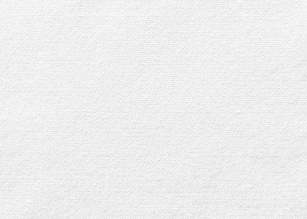 White canvas burlap texture background with cotton fabric pattern in light grey for arts painting backdrop, sacking and bagging design