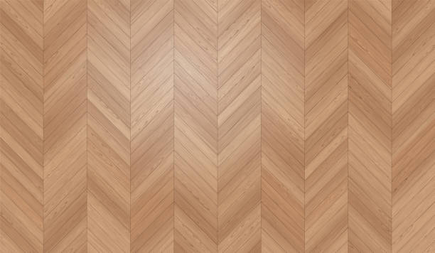 ilustraciones, imágenes clip art, dibujos animados e iconos de stock de piso de madera realista - herringbone