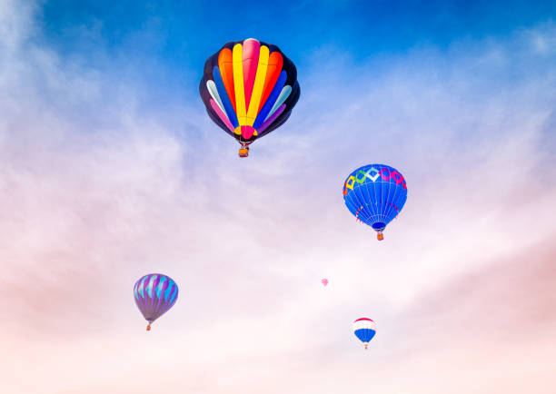 istock Grouping of  Hot Air Balloons 1130382645
