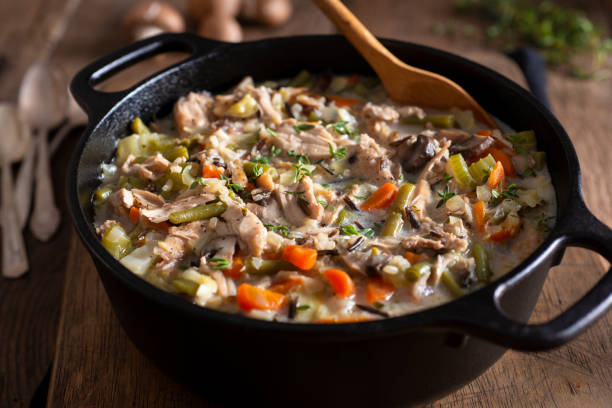 istock Chicken and Wild Rice Soup 1130388275