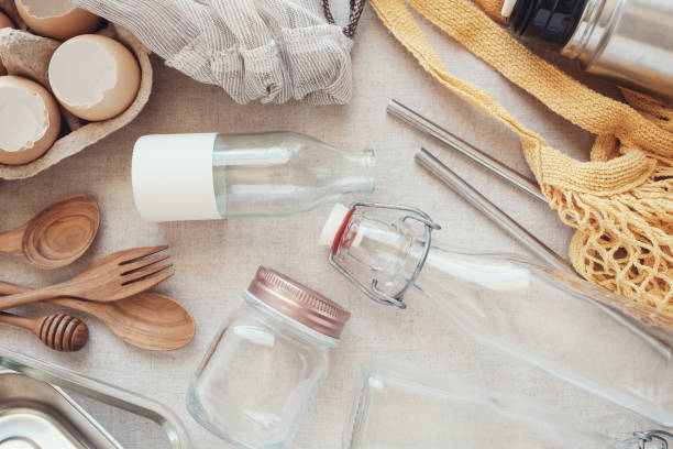 istock Reusable, plastic free,  eco living and Zero waste concept 1130391928
