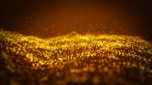 istock Abstract lighting, dust, particle and glare. 1130398315