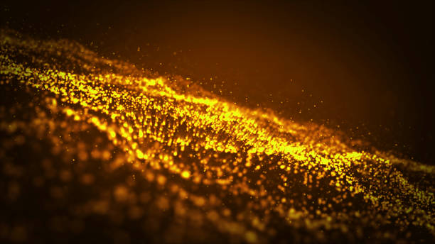 istock Abstract lighting, dust, particle and glare. 1130398353