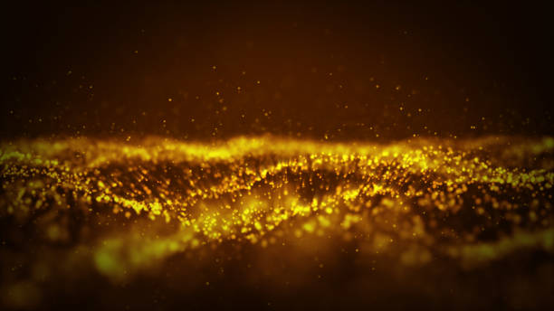 istock Abstract lighting, dust, particle and glare. 1130399882
