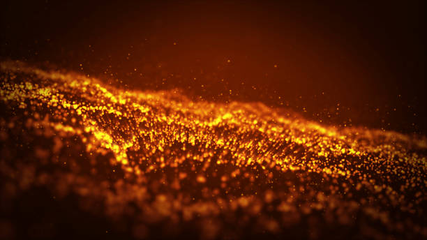 istock Abstract lighting, dust, particle and glare. 1130399988