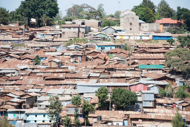 istock Kibera is the biggest slum in Africa. 1130402103