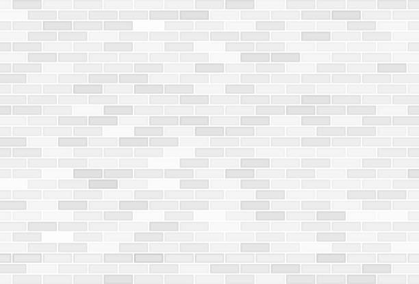 illustrations, cliparts, dessins animés et icônes de fond de mur de briques blanches - wall brick backgrounds textured effect