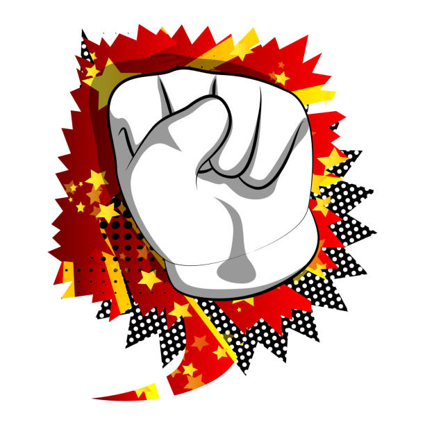 istock Hand making power to the people fist gesture. 1130405912