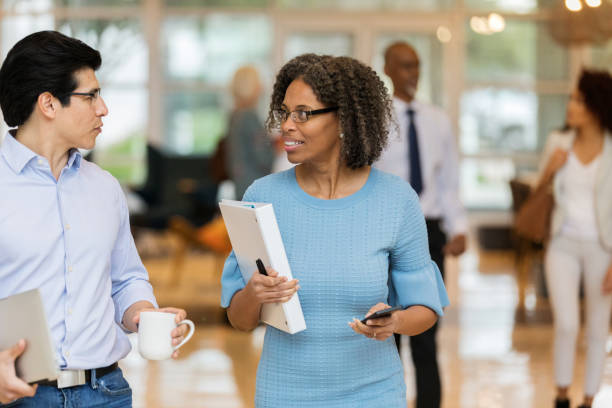 istock Businesspeople on the move 1130407716