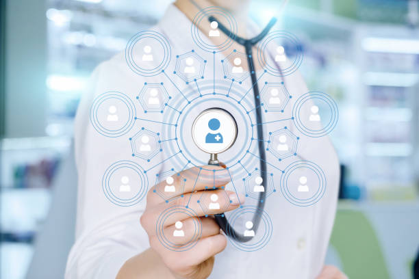istock A doctor operating with social medical service scheme. 1130423731