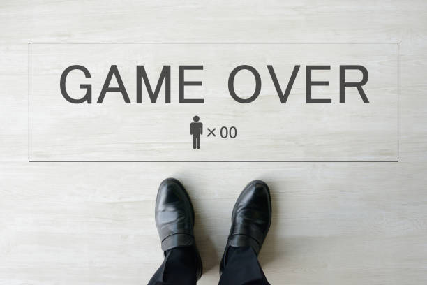 istock Business concepts, game over 1130426913