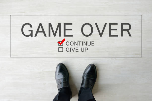 istock Business concepts, game over 1130426916