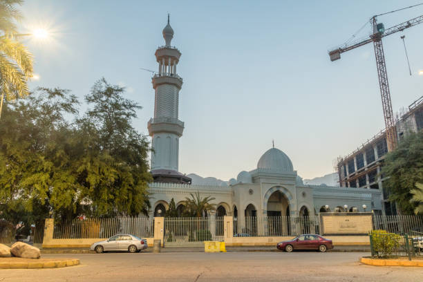 Sharif Hussein bin Ali Mosque in the early morning.