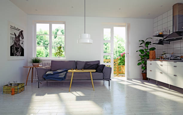 istock modern living room interior design. 1130430860