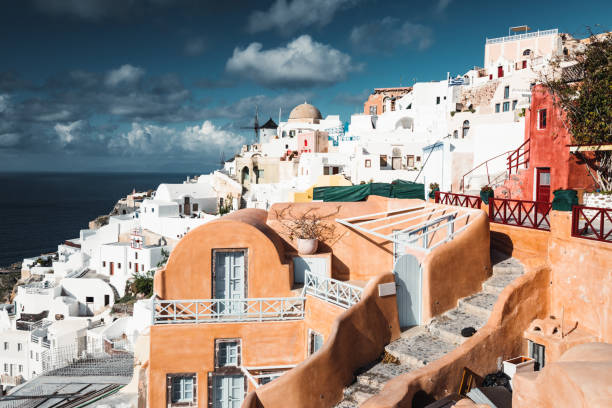 istock The Oia village in Santorini 1130435791
