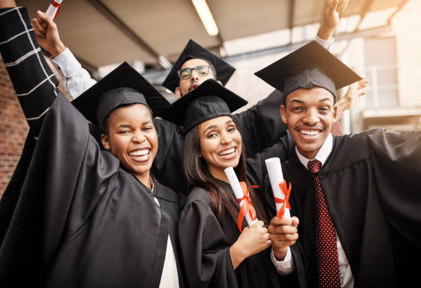 istock They are proud to be graduating 1130436740