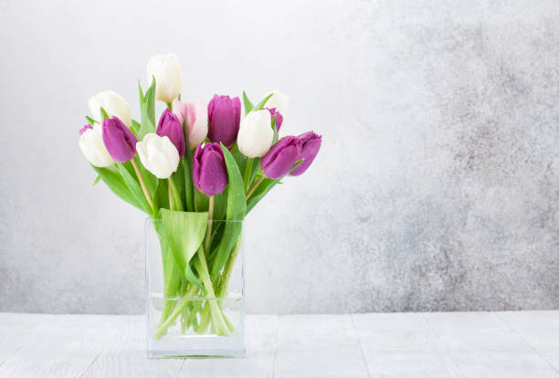 istock Colorful tulips flower bouquet 1130439399